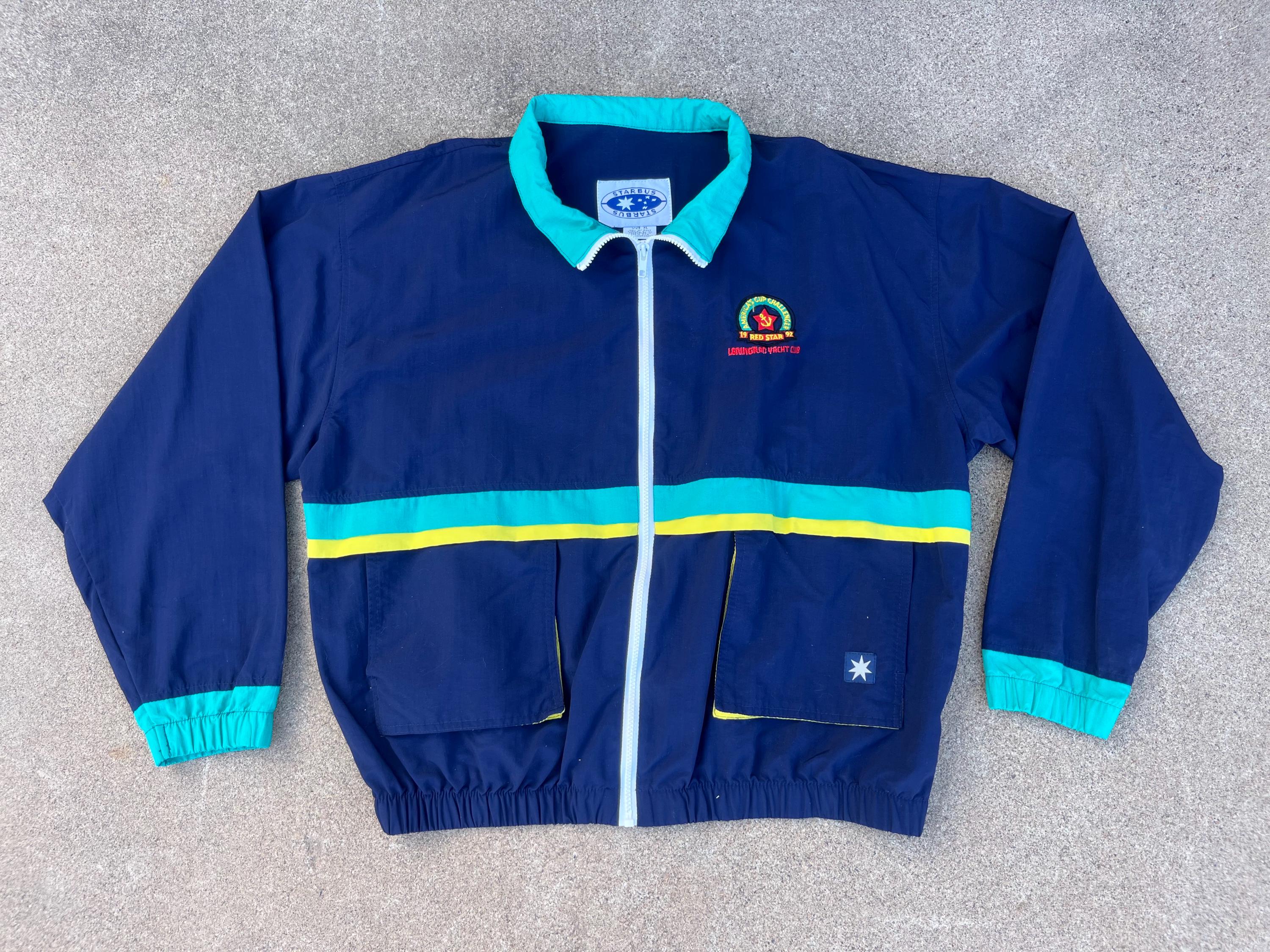 RARE Vintage 90s 1992 America's Cup Red Star Challenger