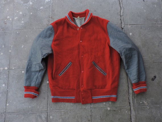 BEAT To HELL Rare Vintage Lasley Knitting Co. Red