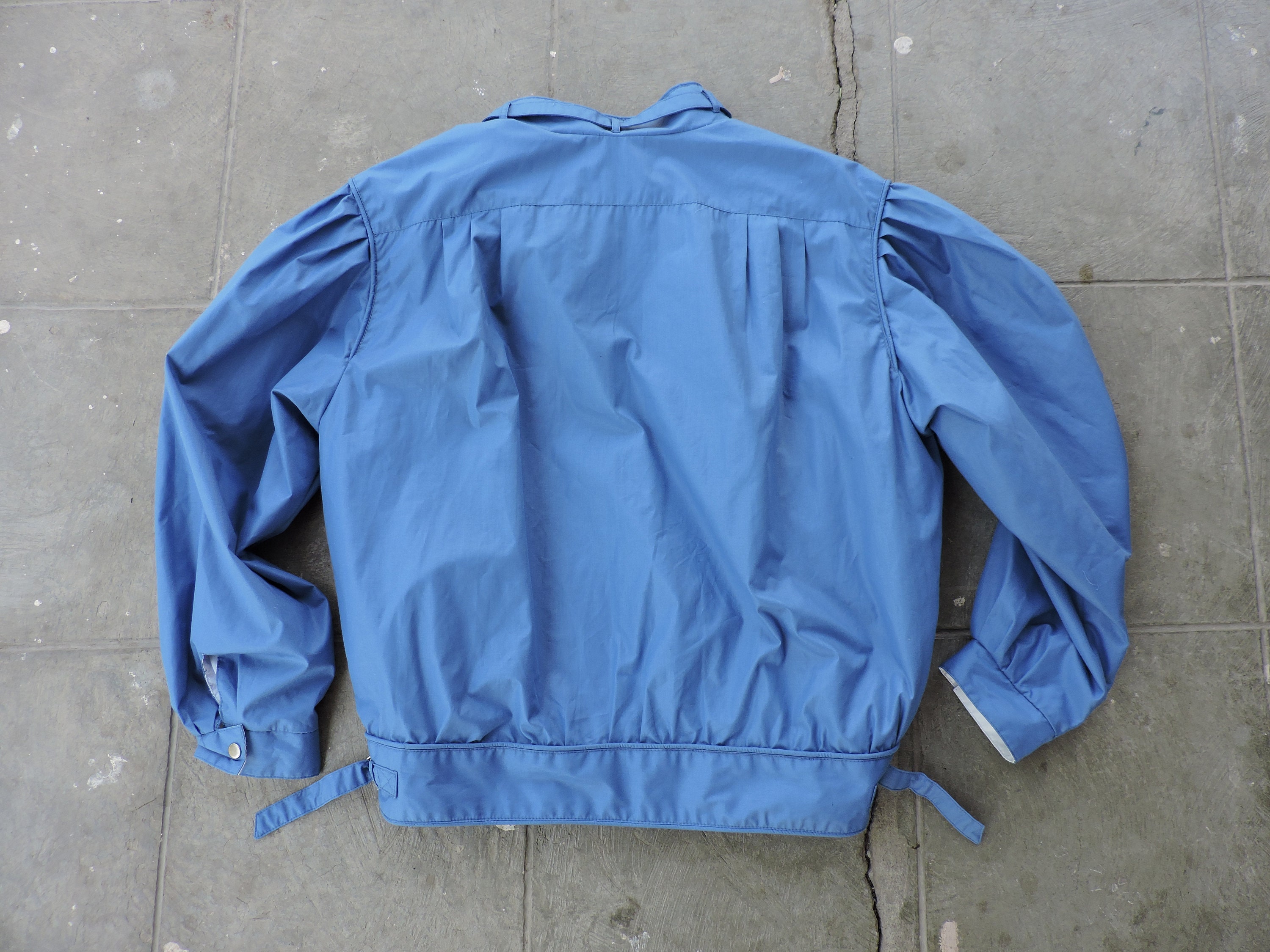 Rare Vintage 80s Members Only Cafe Racer Blue Womens Jacket L - Etsy