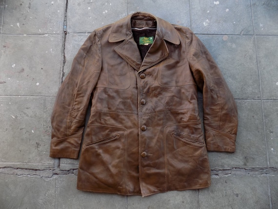Vintage] 50's Leather Sport Jacket