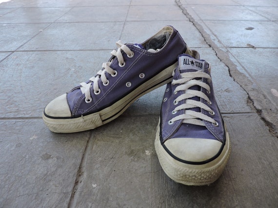 purple converse 7.5