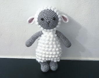 Lola the Lamb Crochet Pattern. Amigurumi. Sheep Plush. Toy. - PATTERN ONLY