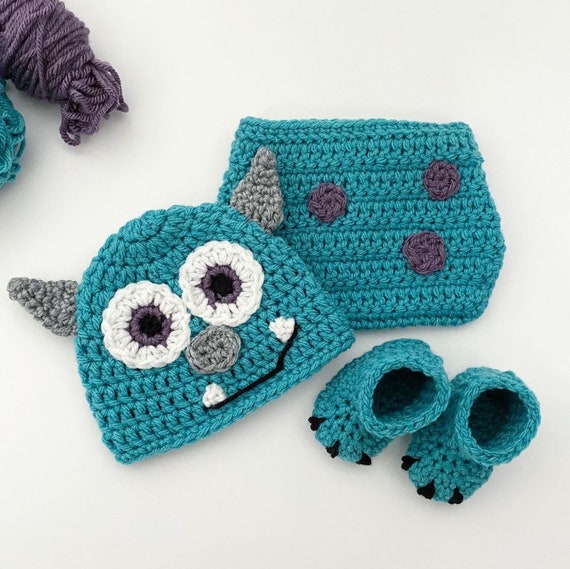 Lot 2 Couvre-couches Et Chapeau OURS Au Crochet - Taille Micro, Prématuré, Nouveau-né, Fait Main USA