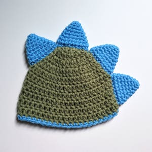 Crochet Dinosaur Hat, Diaper Cover, and Booties Pattern. Baby. 0-3, 3-6, and 6-12 months. PATTERN ONLY image 3