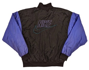 black nike windbreaker vintage