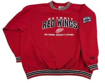 Detroit Red Wings NHL Embroidered Team Jersey Hoodie