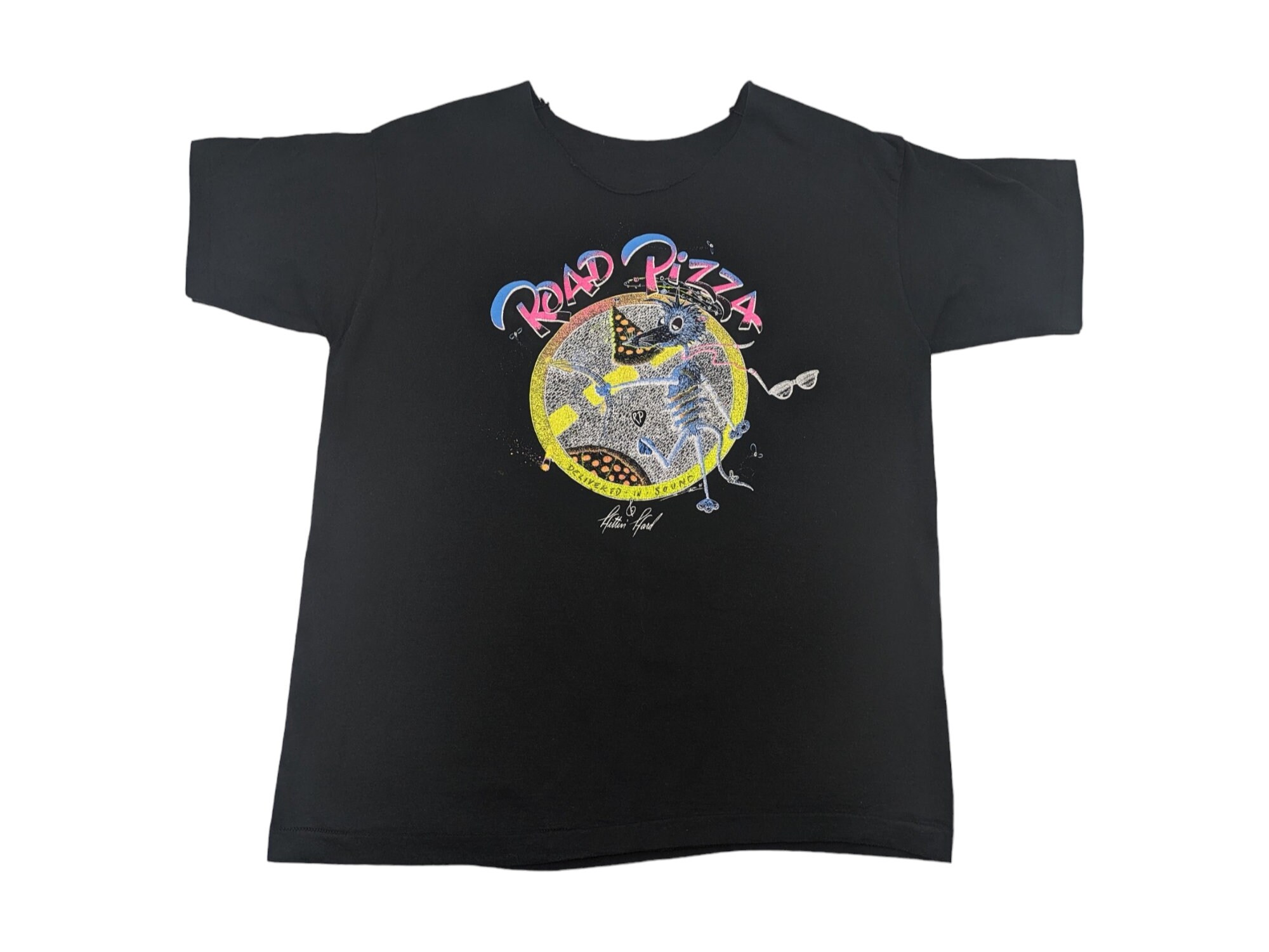 Mサイズ It's Alright グラフィック Tシャツ ブラック 新品 灰 90s Road Pizza Tour T-shirt, Single Stitch Graphic Tee (XL) - Etsy