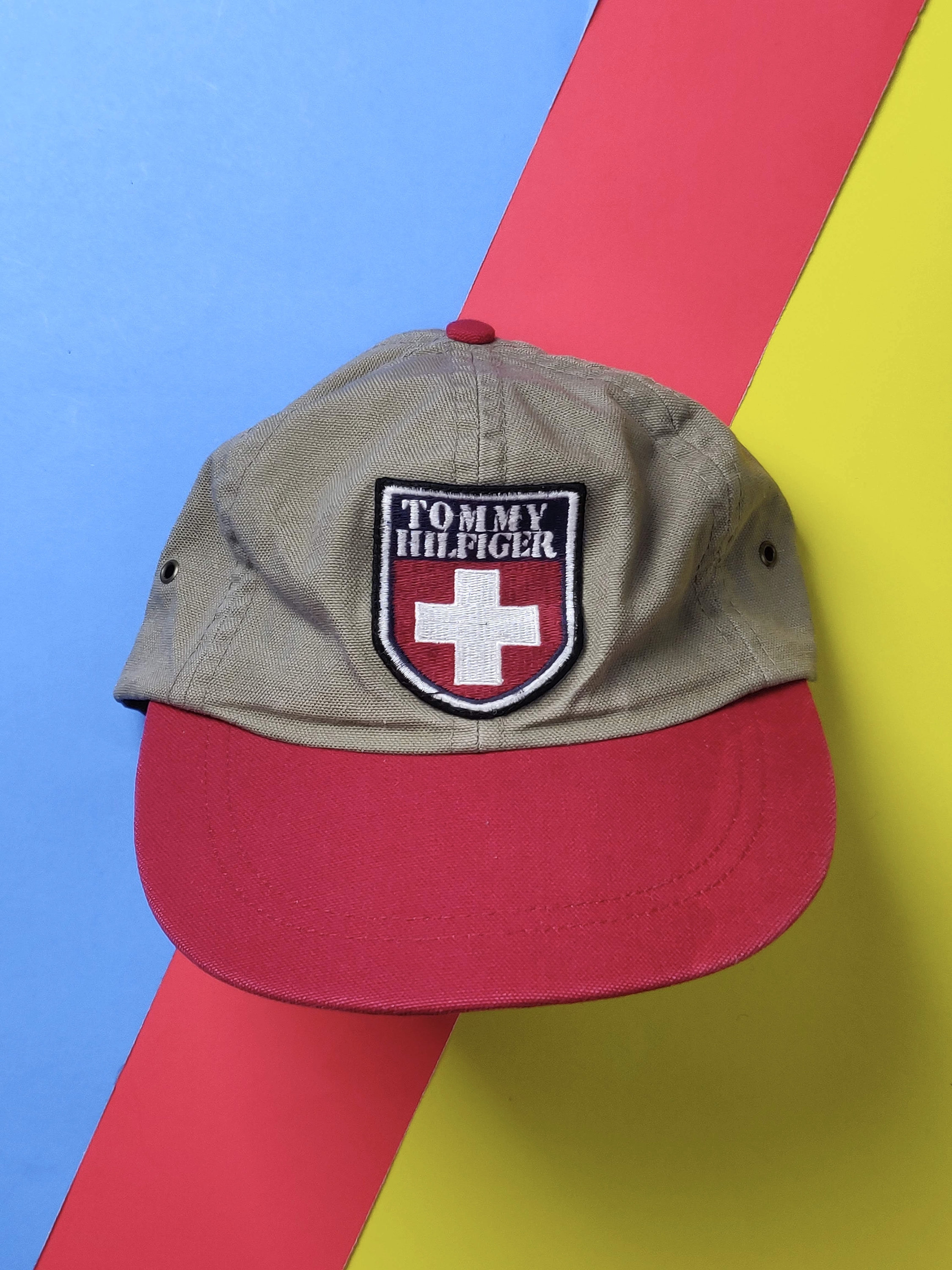 vintage tommy hilfiger beanie