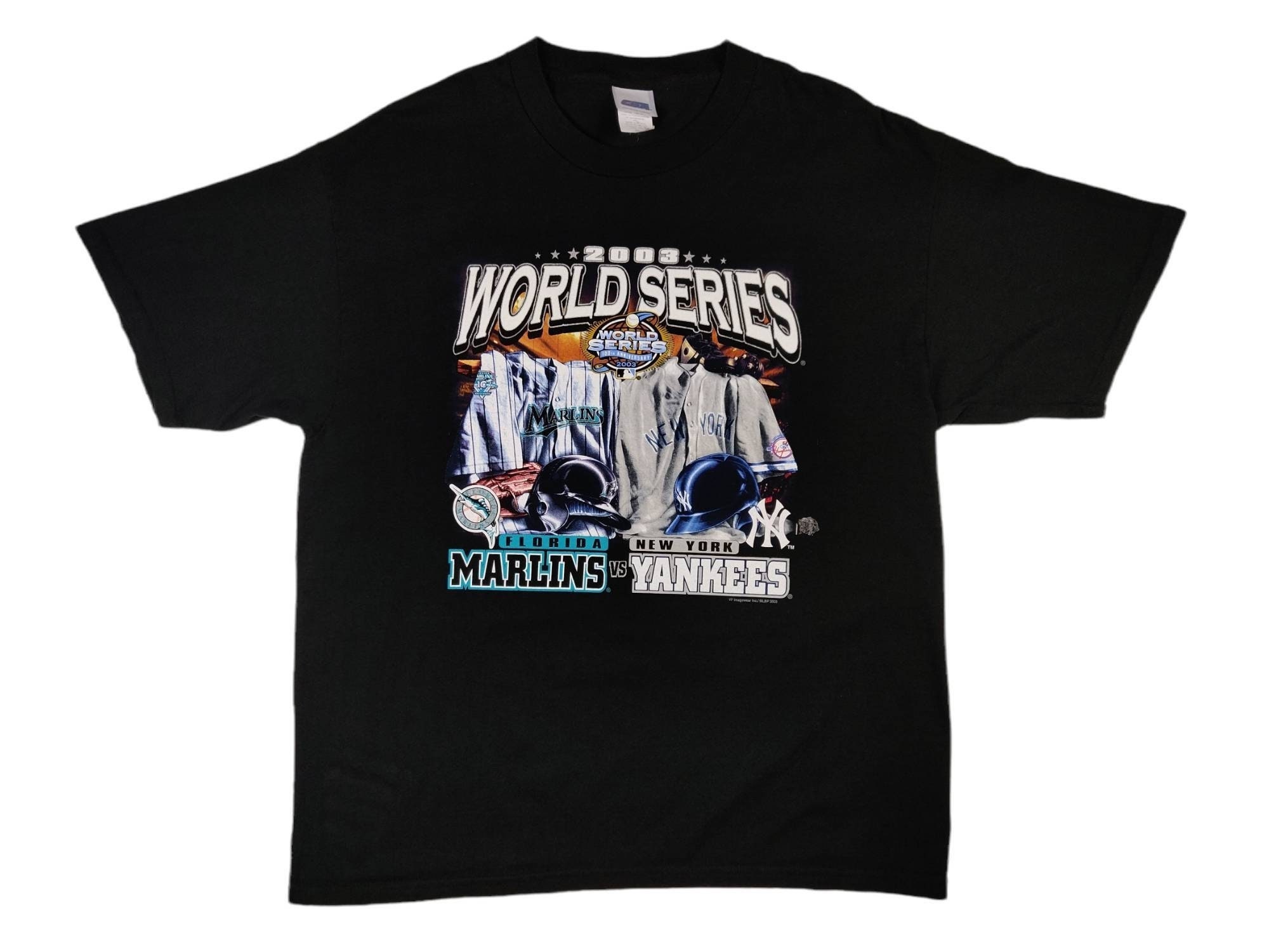MLB World Series 2003 NY Yankees & Florida Marlins T-Shirt