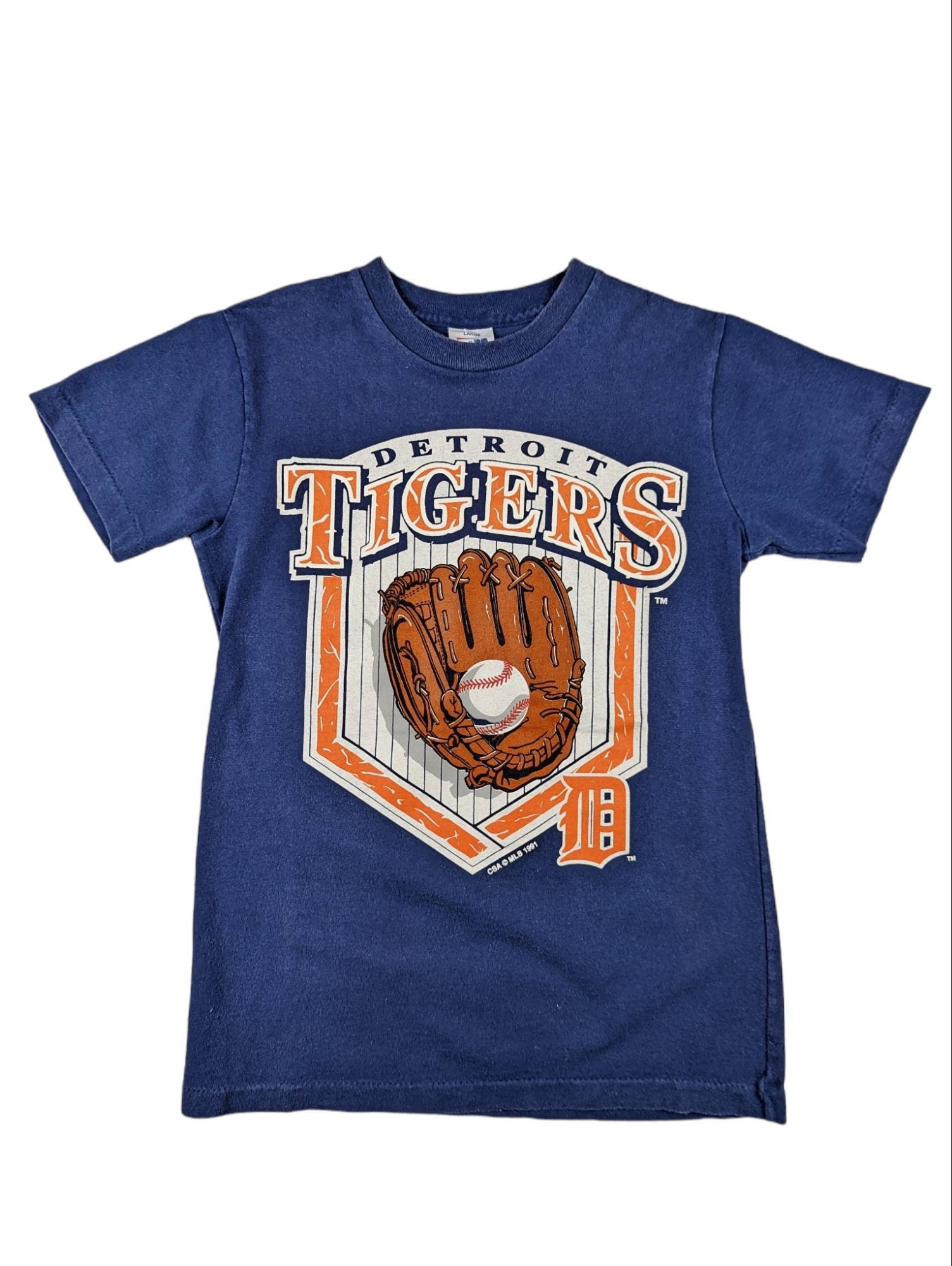 NEW Detroit Tigers Shirt Youth L Large (14-16) Pink