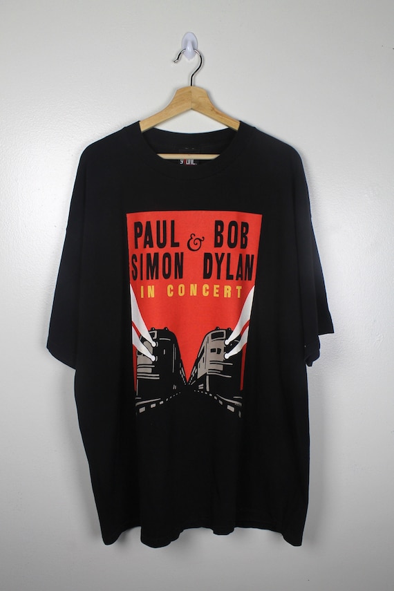 90s Vintage Paul Simon & Bob Dylan Tour T-Shirt 19