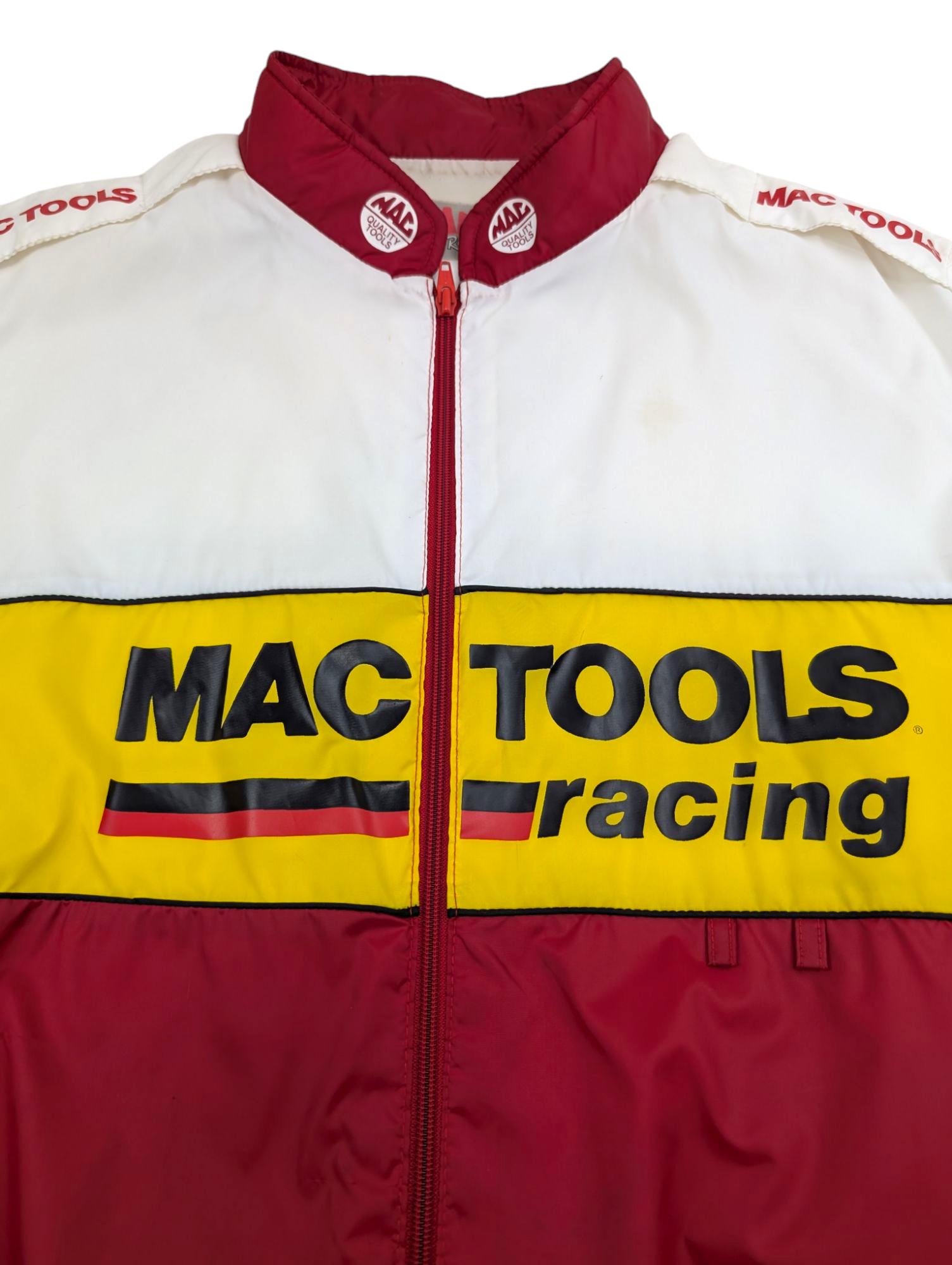 ヴィンテージ Mac Tools レーシングジャケット、スウィングスター 