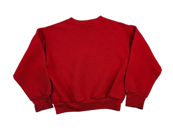 KIDS || 90's Vintage RED WINGS Sweatshirt Detroit… - image 4