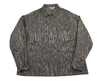 Vintage Redhead Camo Jacket Realtree Camouflage Lightweight Hunting Jacket Made in USA Size XL