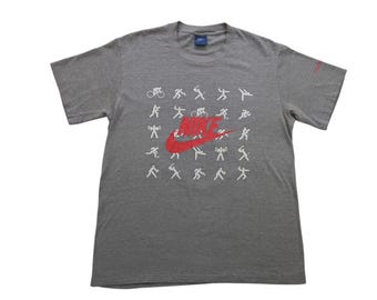 80sナイキNikeマラソンランニングTシャツヴィンテージスニーカー古着アメリカ 80's NIKE Tシャツ “Rendezvous SPACE RUN” - used&vintage box