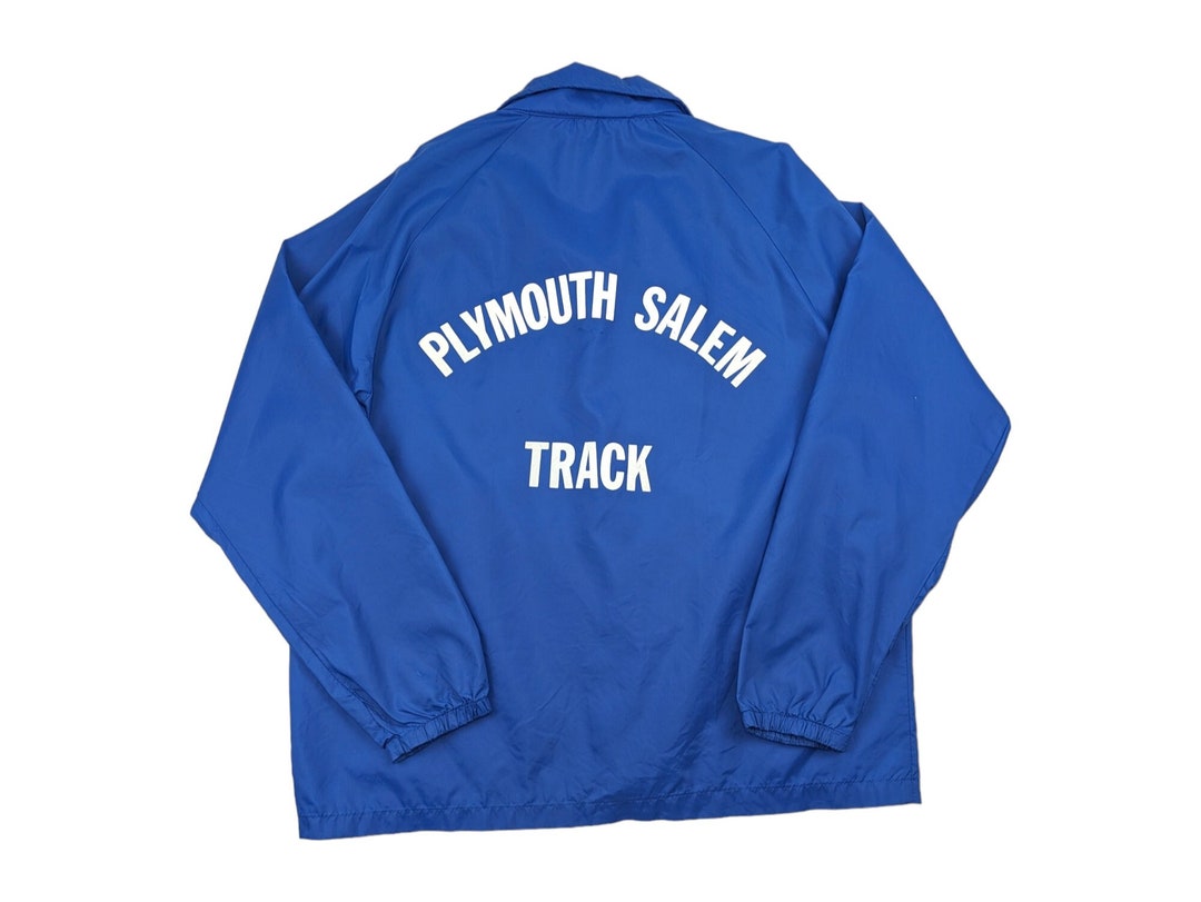 70s Vintage CHALK LINE Jacket Plymouth Salem Track Snap Button Etsy