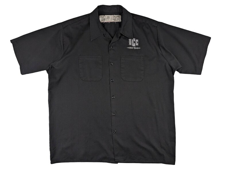 Y2k Vintage CHOPPERS Tshirt 2003 Orange County Choppers Button up