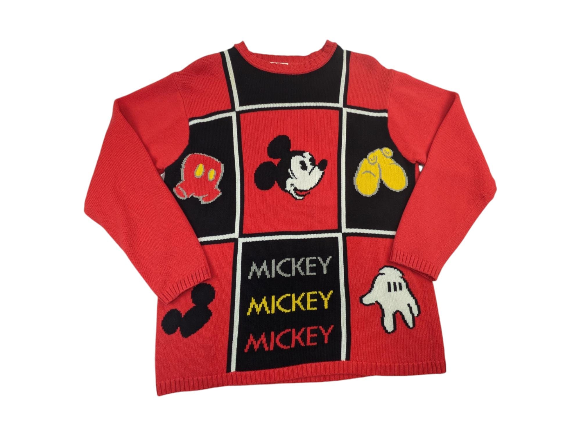 90年代ヴィンテージミッキーセーター ミッキーマウスニット 90年代ヴィンテージミッキーセーター ミッキーマウスニット