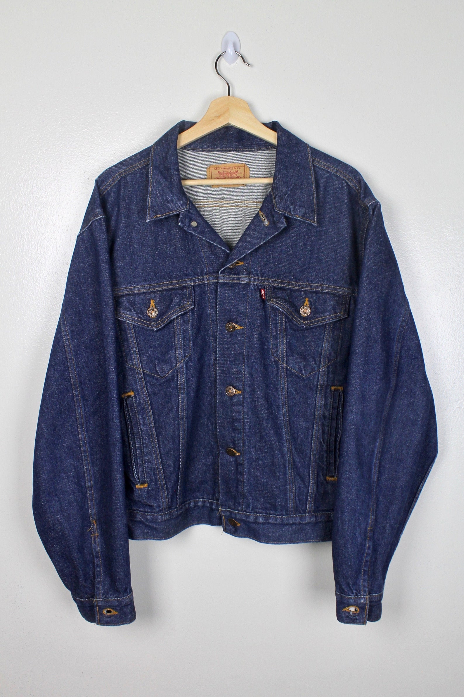 80s Vintage LEVI'S Denim Jacket 70506 0216 Type III | Etsy