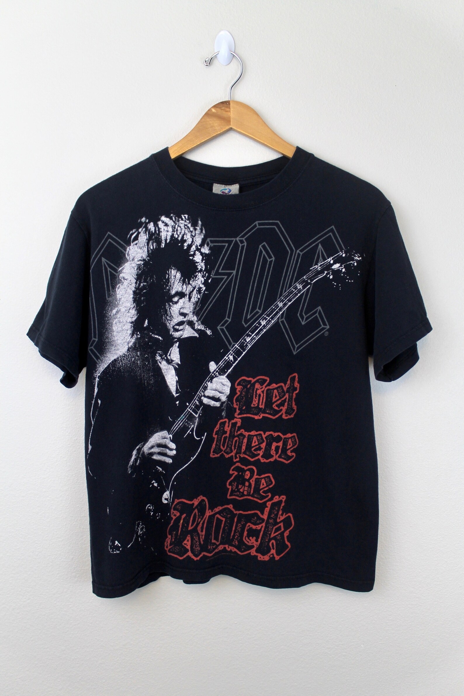 Vintage AC/DC T-shirt Let There Be Rock Band T-shirt Angus - Etsy