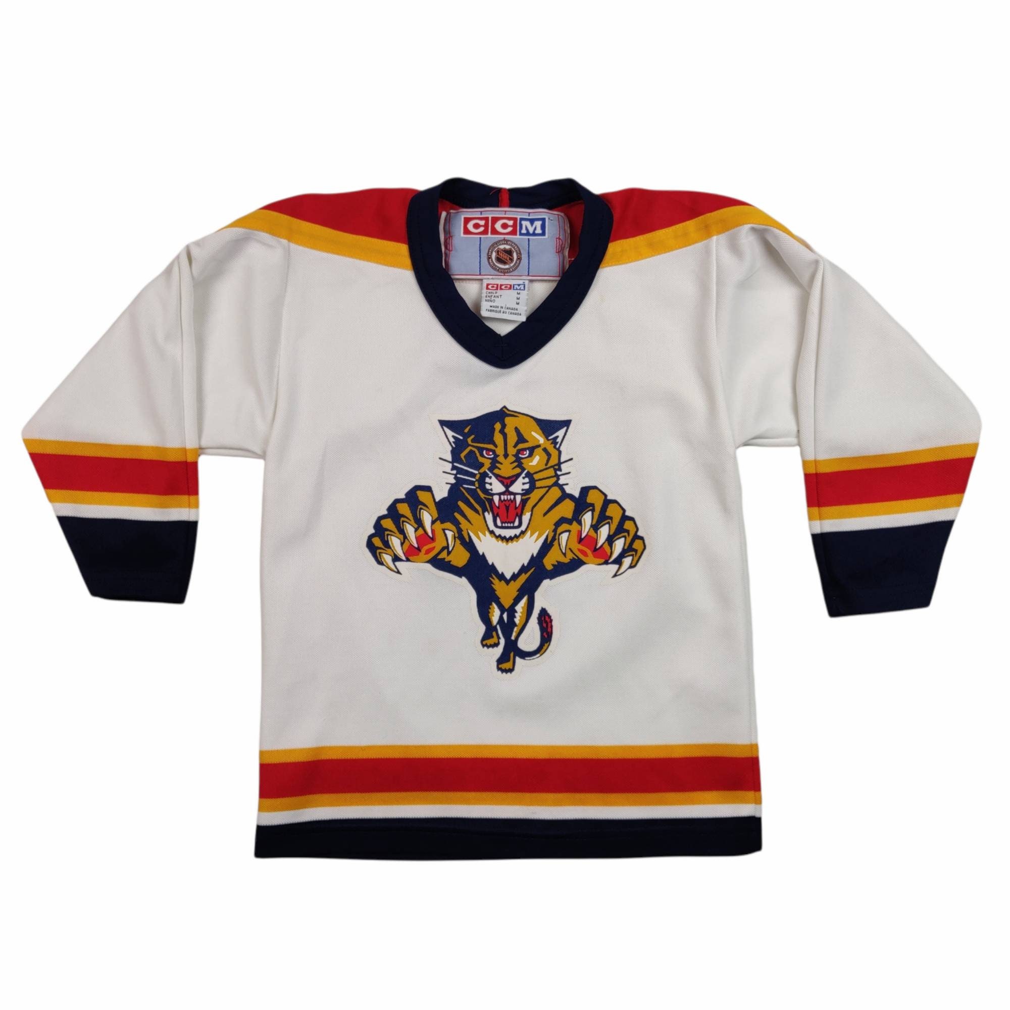 Vintage 90's Florida Panthers NHL Hockey CCM Jersey Size 
