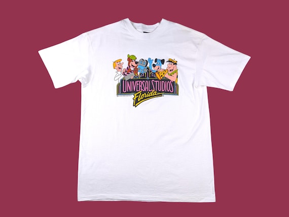1990 Vintage Universal Studios Florida Shirt Flin… - image 2
