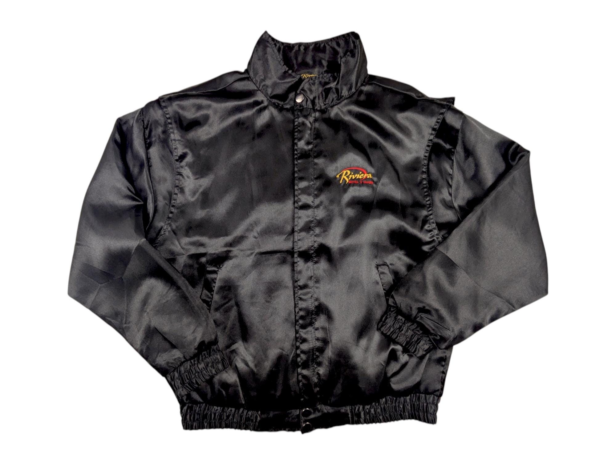 Vintage Riviera Hotel & Casino Satin Bomber Jacket, 50th