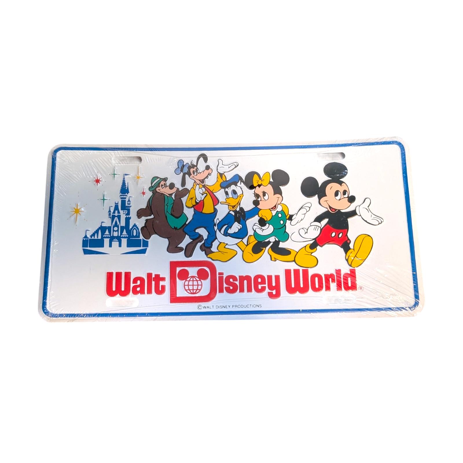 Walt Disneys World License Plates - Etsy
