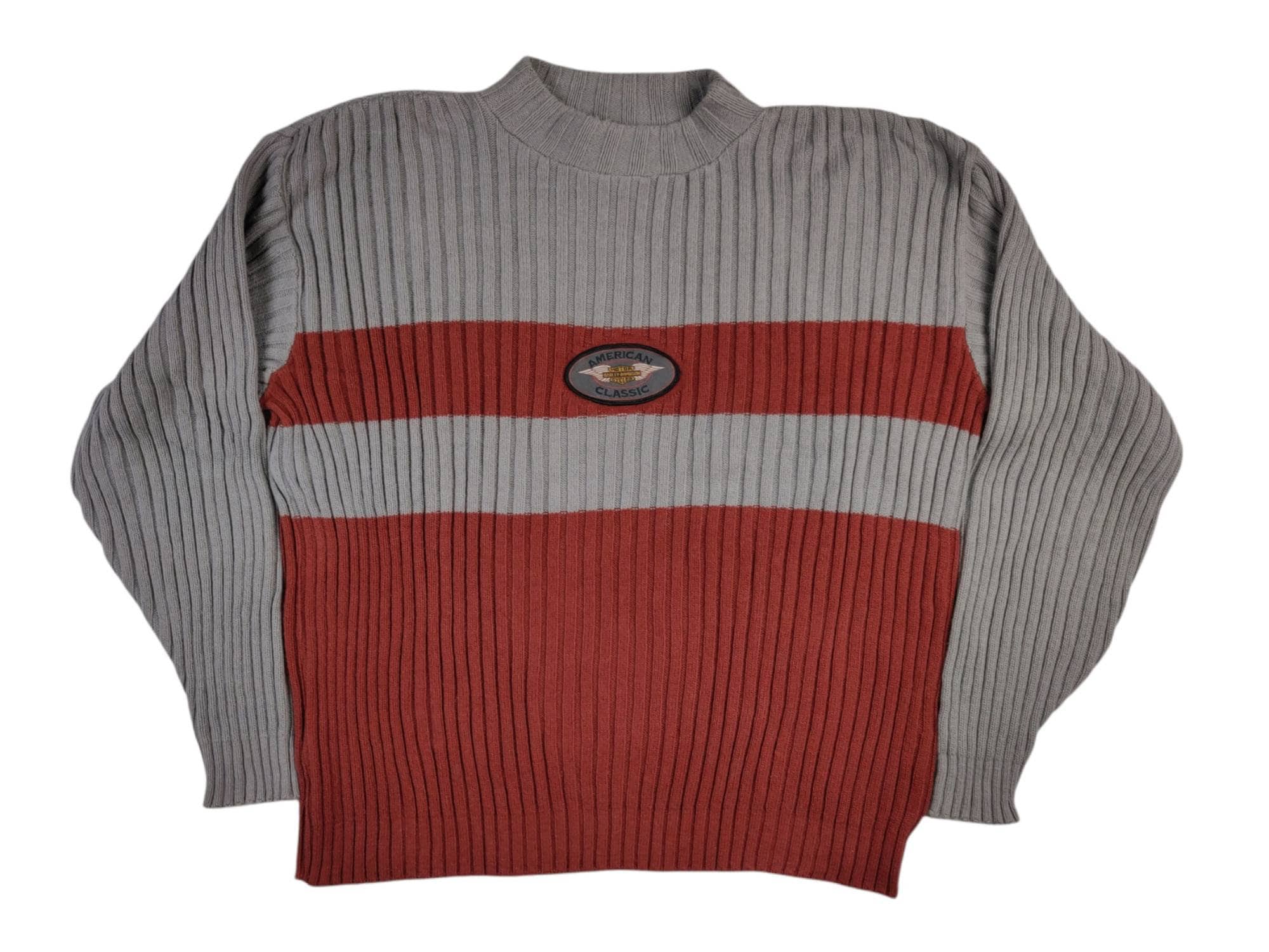 90s Vintage HARLEY Sweater Embroidered 