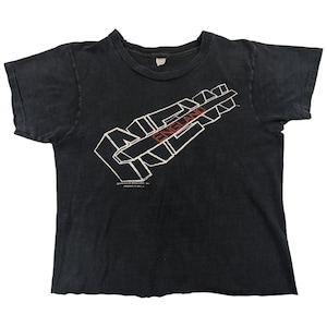 70s Vintage NEW ENGLAND T-Shirt 1979 New England Rock Band Shirt Rock Music Promo Concert Shirt Single Stitch Black T-Shirt Size Small