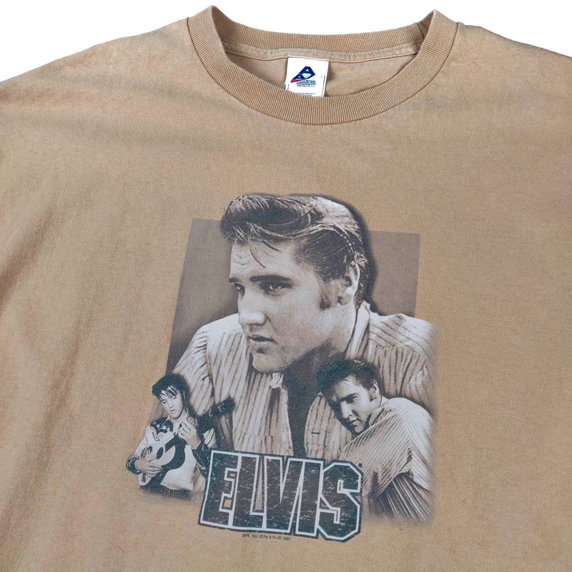 Y2K Vintage ELVIS TShirt Elvis Presley Graphic Shirt The King Etsy
