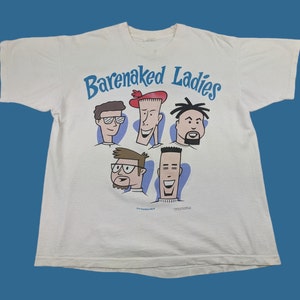 90's Vintage Barenaked Ladies T-shirt 1993 Barenaked Ladies Band