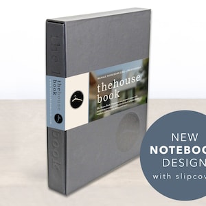 The DTBD HouseBook - PREMIUM PRINTED Home Management and Organization Workbook.