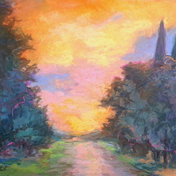 Original Pastel Art Etsy