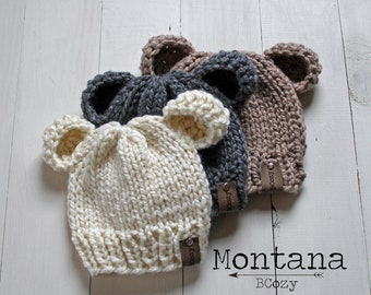Papa Moose Infant Knit Hat Baby Beanies Caps