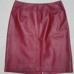 Vintage Ralph Lauren Leather Skirt