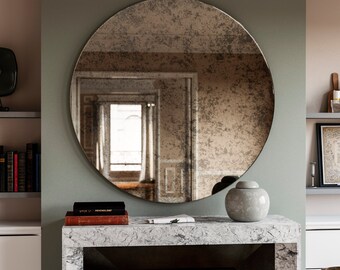 28 round mirror 42 inch antiqued mirror with dark surface interesting hand antiqued mirror perfect compliment for chic living space decorative wall la discount round 28 etsy 28 round mirror 42 inch antiqued mirror with dark surface interesting hand antiqued mirror perfect compliment for chic living space decorative wall la discount round 28 etsy