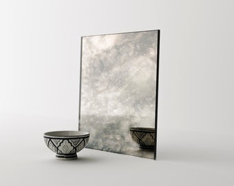 11" x 14" Antiqued Mirror Tile (1/8" thick)