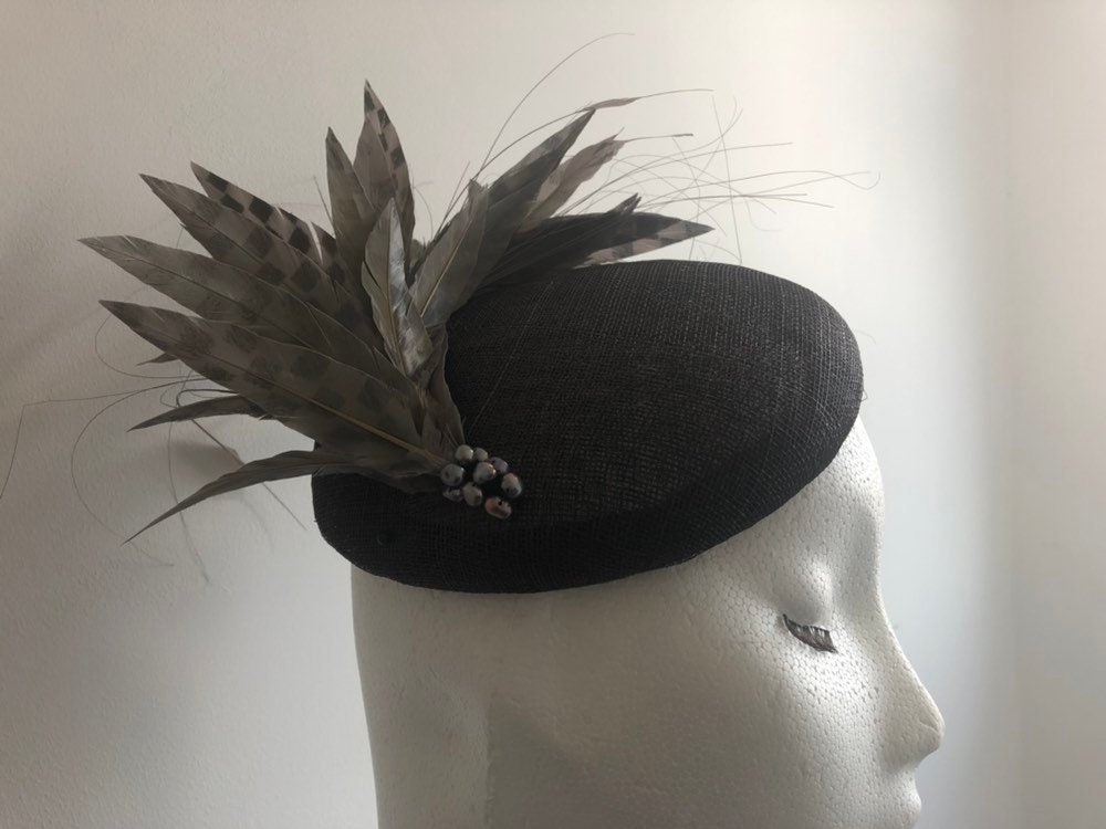 Brown Fascinator Chocolate Brown 