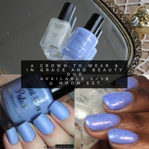 A Crown to Wear and In Grace and Beauty Duo, Artisan 5 Free Nail Polish