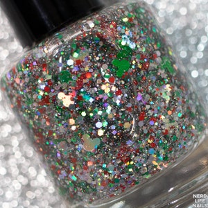 Holiday Wishes, Artisan 5 Free Vegan Nail Polish image 2