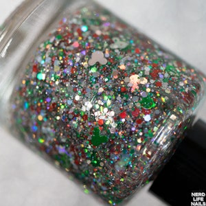 Holiday Wishes, Artisan 5 Free Vegan Nail Polish image 8