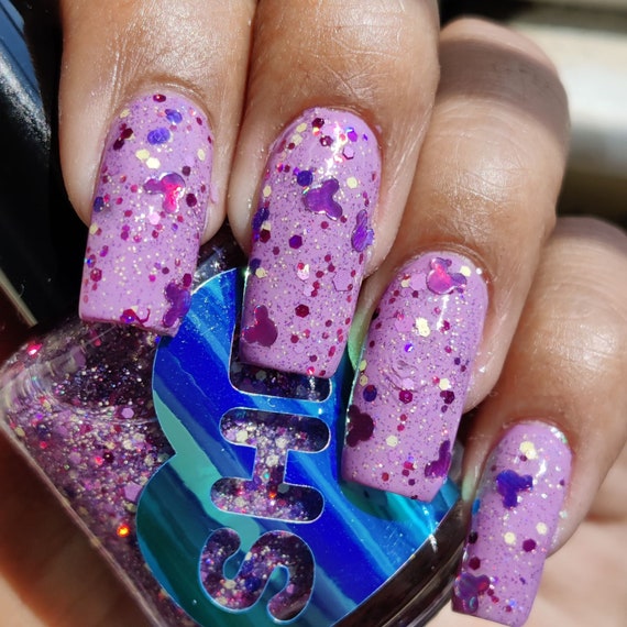 Color FX Premium Matt Glitter Violet Nail Polish, Packaging Size: 9ml at Rs  299.00/piece in Goregaon