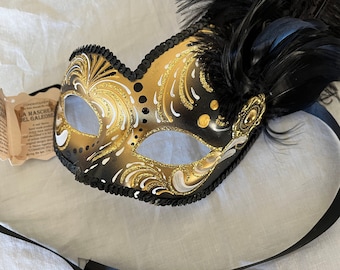 Mardi Gras Venice Italy Mask Carnival Party Tag