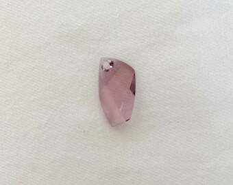 Swarovski Lt Amethyst 20mm Pendant Avant Garde Crystal