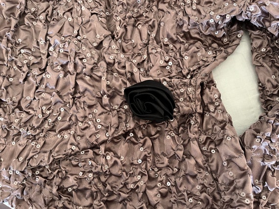 Cachet Jacket Stretchy Sequins Wrap - image 2