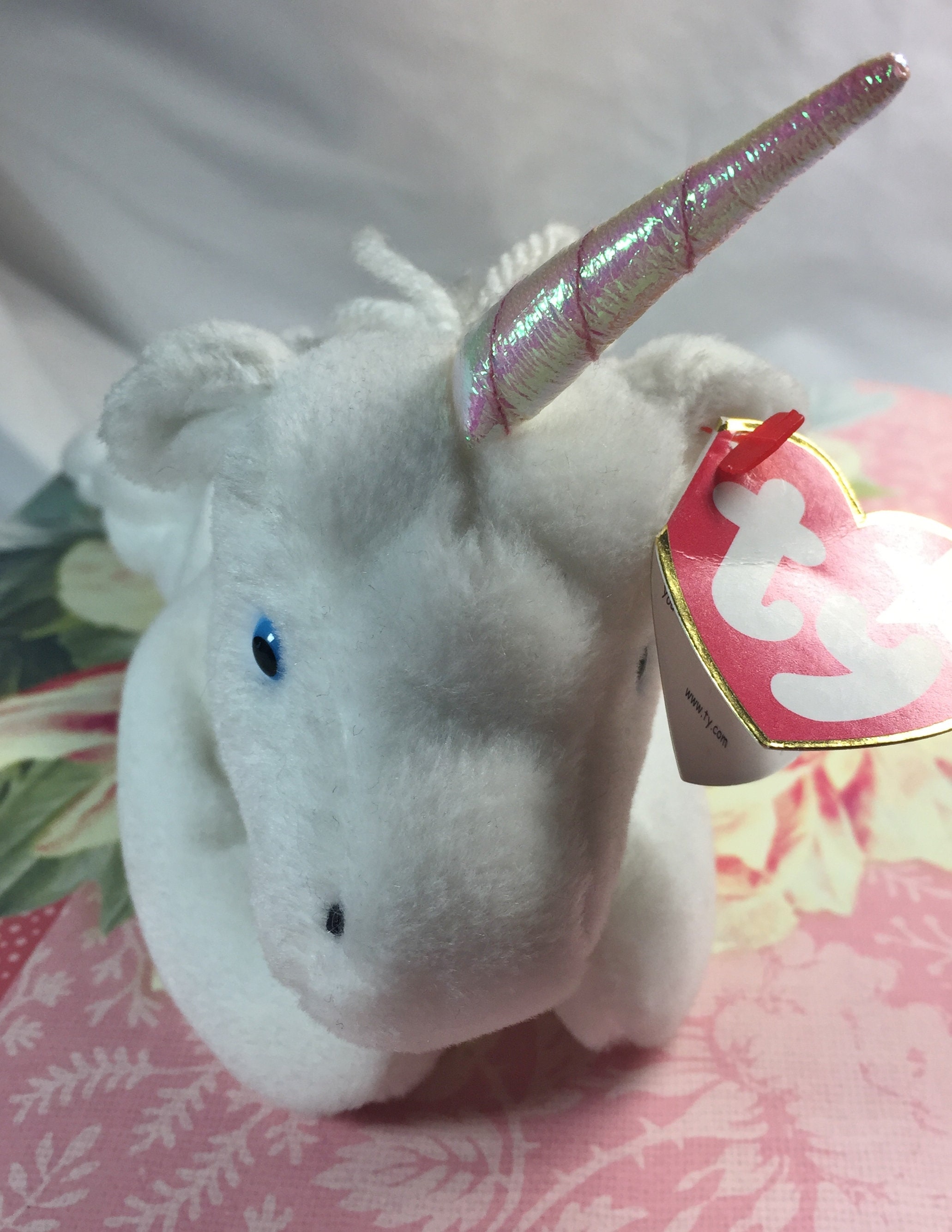 Unicorn Beanie Baby Rare Retired Mystic Errors Etsy