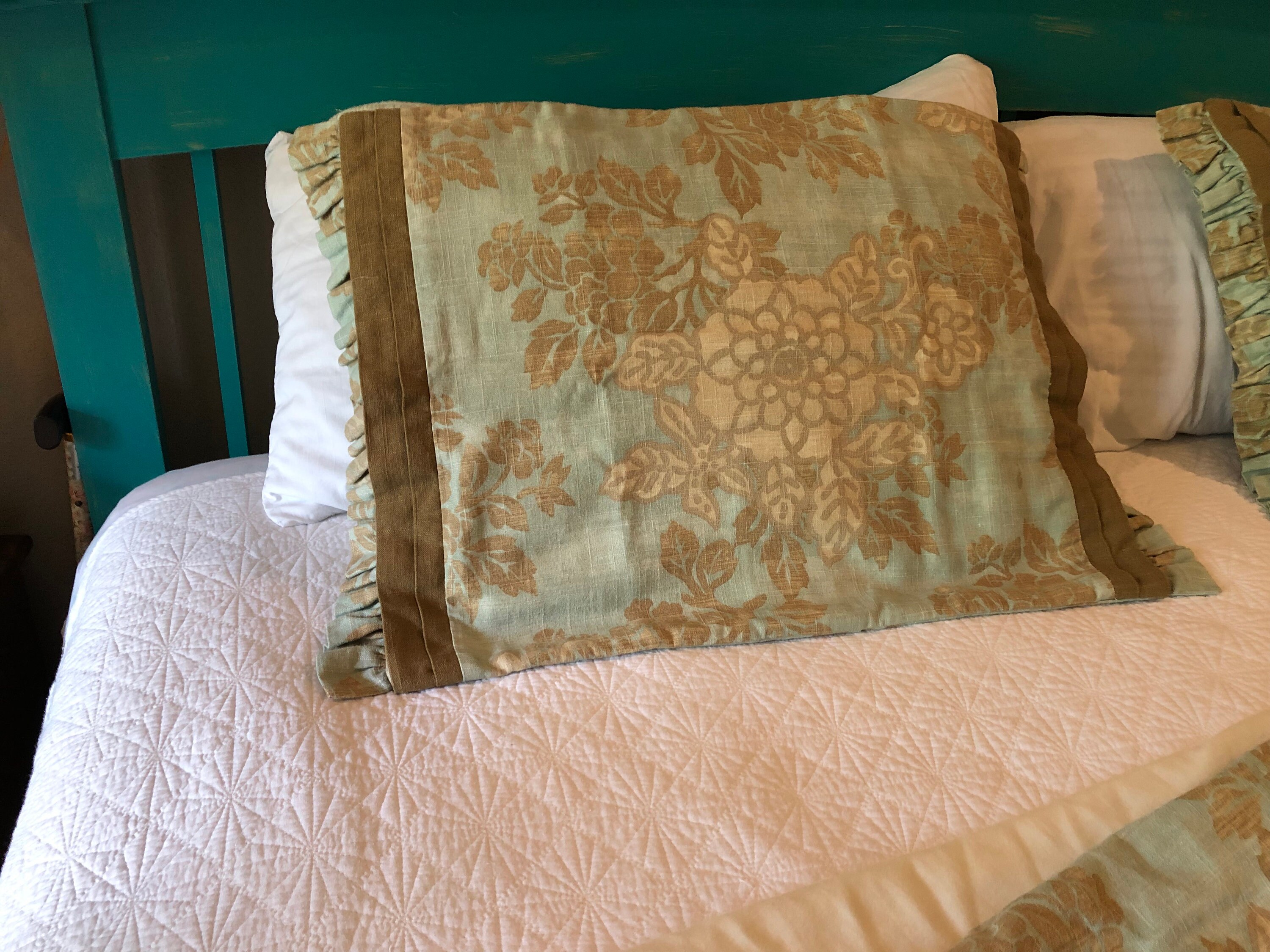 Bed Spread Coverlet Soft Surroundings Lined King Two Standard | Etsy