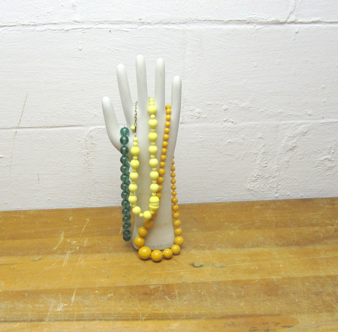 Vintage Porcelain Glove Mold Jewelry Display Hand Mold Etsy