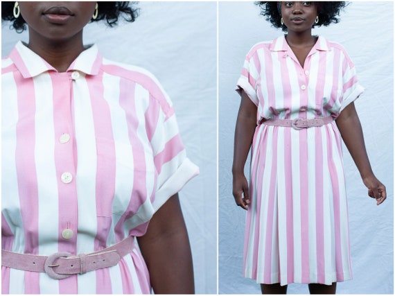 button down collared dress